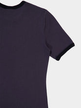 Courrèges Denim and Black Heritage T-Shirt