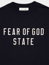 Fear Of God Essentials Jet Black T-Shirt Oversized 90s Fit Knit