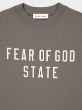 Fear Of God Essentials Moss Grey T-Shirt Oversized 90s Fit Knit