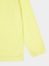 Auralee Light Yellow Terry Cotton Shirt