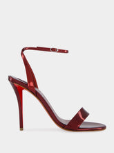 Christian Louboutin Red Miss Z 100 Leather Sandals