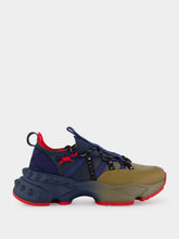 Christian Louboutin Trailnrun Low-Top Sneakers Bronzo and Last Night