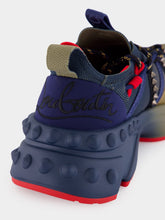 Christian Louboutin Trailnrun Low-Top Sneakers Bronzo and Last Night