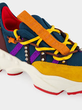 Christian Louboutin Multicolour Trailnrun Low-Top Leather Sneakers