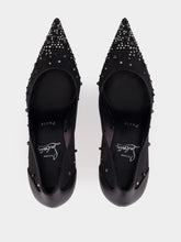 Christian Louboutin Black Miss Z 80 Degrastrass Perla Pumps