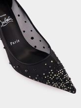Christian Louboutin Black Miss Z 80 Degrastrass Perla Pumps