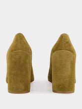 Christian Louboutin Bronzo Miss Sab 85 Suede Pumps