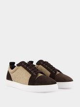 Christian Louboutin Cafe and Bronzo Louis Junior Orlato Sneakers