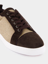Christian Louboutin Cafe and Bronzo Louis Junior Orlato Sneakers