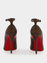 Christian Louboutin Bronzo Erozee Patent Calf Leather 100 Pumps