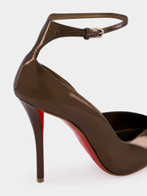Christian Louboutin Bronzo Erozee Patent Calf Leather 100 Pumps