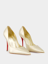 Christian Louboutin Platino Chiaro Miss Z 100 mm Diamond-Laminated Pumps