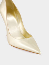 Christian Louboutin Platino Chiaro Miss Z 100 mm Diamond-Laminated Pumps
