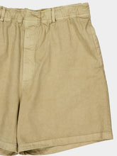 Auralee Beige Finx Cotton Chino Shorts
