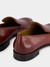 Christian Louboutin Danny Flex Loafers in Cuoio Brown Calf Leather