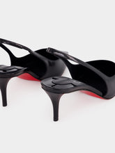 Christian Louboutin Black Miss Z Sling 60 Pumps