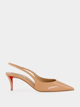Christian Louboutin Blush Miss Z Patent Leather Slingback Pumps