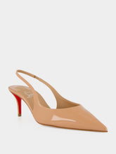 Christian Louboutin Blush Miss Z Patent Leather Slingback Pumps