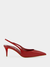 Christian Louboutin Empire Miss Z 60 Patent Slingback Pumps