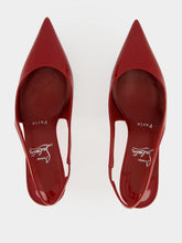 Christian Louboutin Empire Miss Z 60 Patent Slingback Pumps