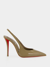 Christian Louboutin Silex Miss Z 100 Patent Slingback Pumps