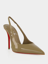 Christian Louboutin Silex Miss Z 100 Patent Slingback Pumps