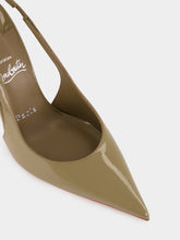 Christian Louboutin Silex Miss Z 100 Patent Slingback Pumps
