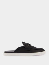 Christian Louboutin Black Chanme Calf Leather Boat Shoes