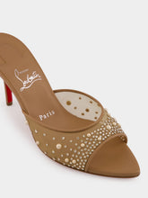 Christian Louboutin Blush Miss Z 80 Degrasstrass Perla Mule