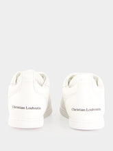 Christian Louboutin White SK VI Leather Sneakers
