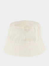 Auralee Ivory Garment-Dyed Finx Chino Bucket Hat