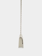 Christian Louboutin White Bettina Patent Leather Clutch