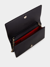Christian Louboutin Black Bettina Patent Leather Clutch