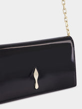 Christian Louboutin Black Bettina Patent Leather Clutch