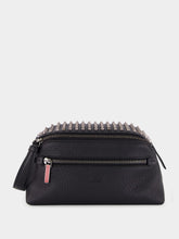 Christian Louboutin Black Funky Leather Travel Pouch