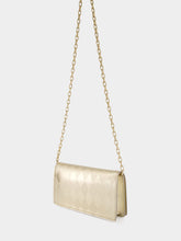 Christian Louboutin Bettina Light Platine Leather Clutch