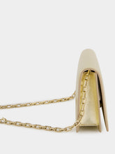 Christian Louboutin Gold Bettina Leather Clutch