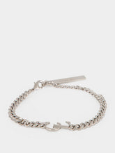 Christian Louboutin Silver CL Metal Bracelet