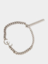 Christian Louboutin Silver CL Metal Bracelet