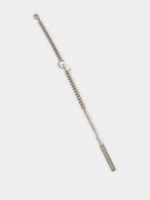 Christian Louboutin Silver CL Metal Bracelet