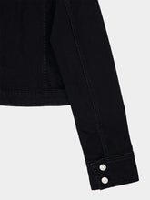 Courrèges Black Reedition Denim Jacket