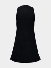Courrèges Black Heritage Sleeveless Denim Dress
