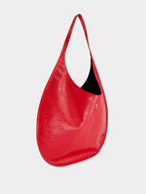 Courrèges Bright Red Holy Naplack Leather Shoulder Bag