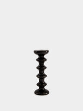 Maison Sarah Lavoine Black Slavic Ceramic Candleholder