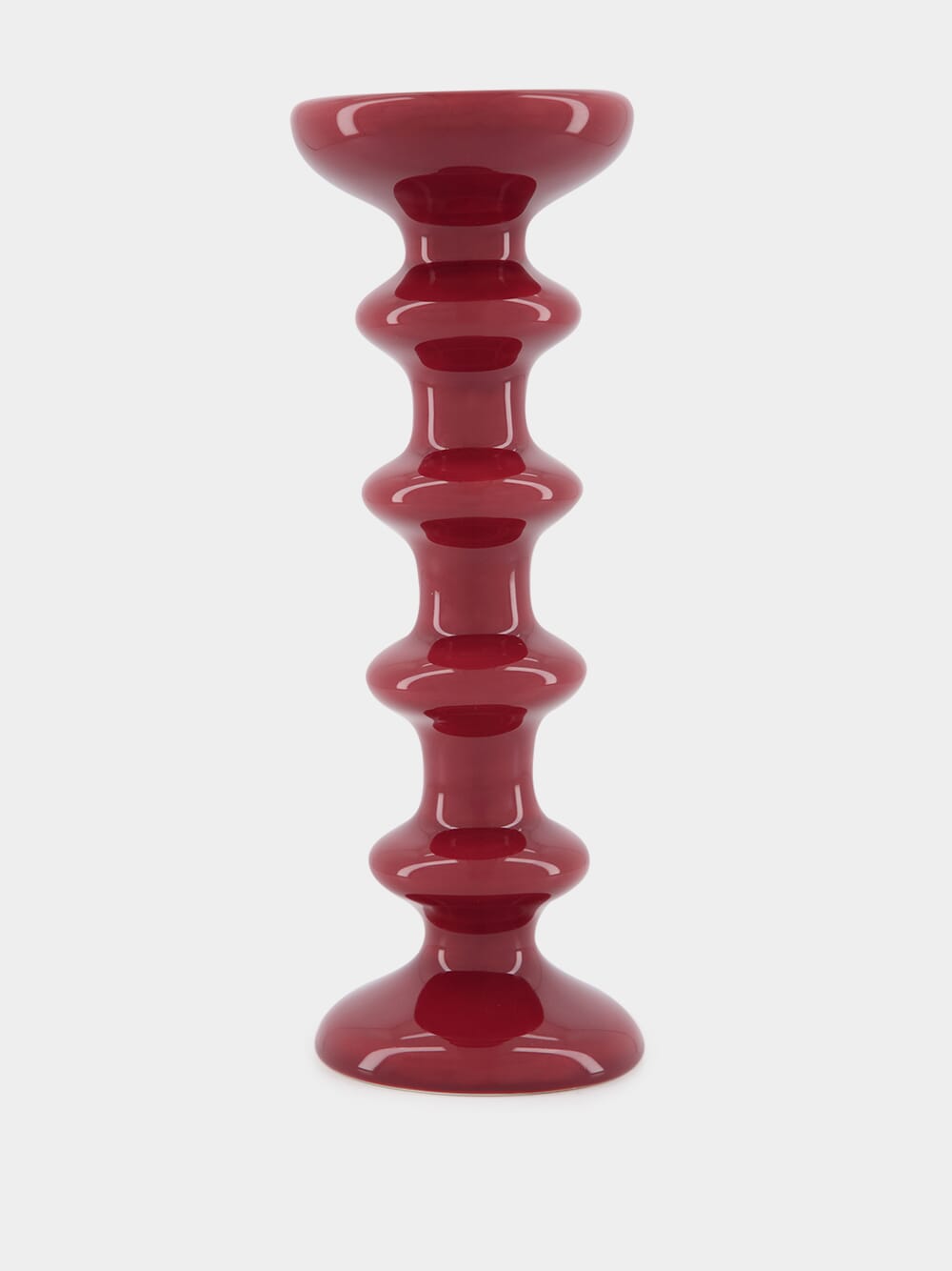 Medium Cassis Slavic Candleholder