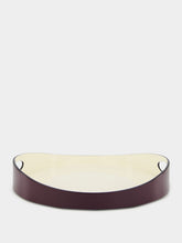 Maison Sarah Lavoine Basile Ecru/Aubergine Tray