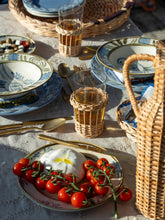 House of Capricorn Handmade Vitória Natural Wicker and Glass Tall Tumbler