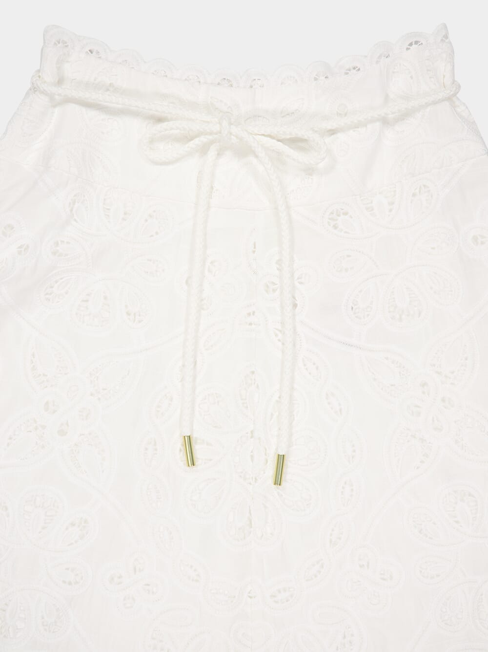 Ivory Ottie Flared Skirt