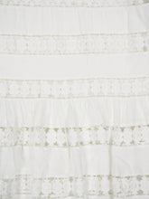 Zimmermann Ivory Pop Trimmed Midi Dress