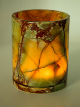 Zaconi Large Onyx T-Light Holder in Serene Green